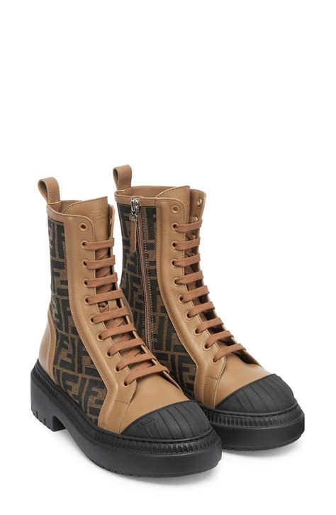 fendi combat boot sale|Fendi trekking boots.